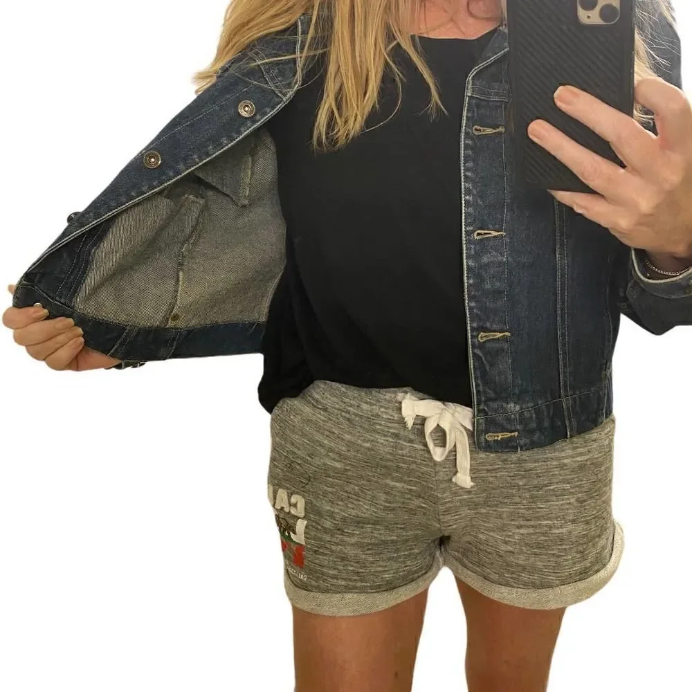 Liz Claiborne Jean Denim Jacket Size Medium